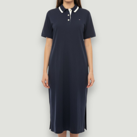 ROCHII - Rochie Damă Tommy Hilfiger – Casual-Elegantă -detalii logo, colecție outlet