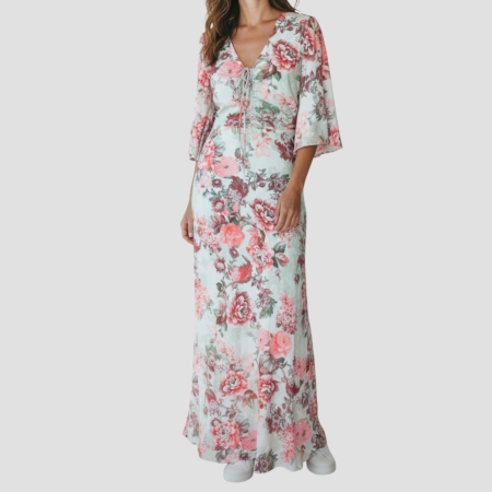 IMBRĂCĂMINTE DAMĂ - Rochie Guess Florala Multicolora, Marimea XS / S