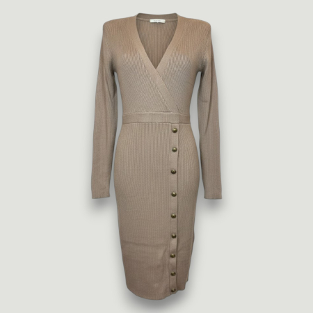 Rochie Premium Guess maro mulată damă – elegantă și sexy- logo distinctiv, colecție outlet. [1]