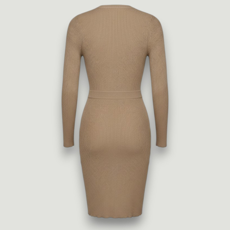 Rochie Premium Guess maro mulată damă – elegantă și sexy- logo distinctiv, colecție outlet. [3]