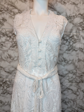 Rochie Lunga Guess Alba, Marimea M [3]