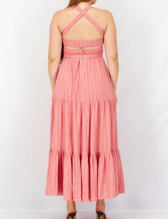 Rochie Lunga Roz Guess, Marimea 44 (L) [3]