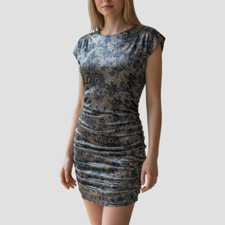 IMBRĂCĂMINTE DAMĂ - Rochie Midi Guess Multicolora, Marimea M