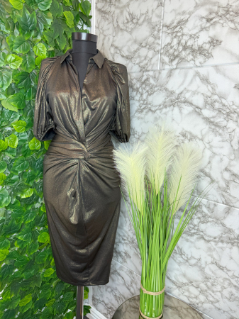 ROCHII - Rochie Scurta Guess Aurie, Marimea XS