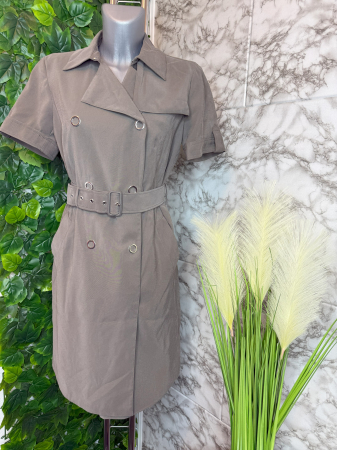 ROCHII - Rochie Scurta Guess Kaki, Marimea S