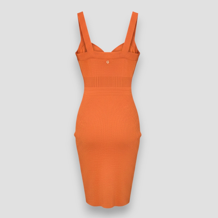 Rochie Scurta Guess Portocalie, Marimea XS [1]