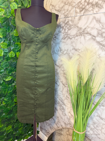 Rochie Scurta Guess Verde, Marimea M [2]