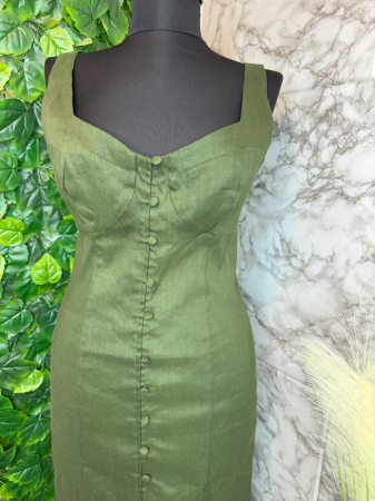 Rochie Scurta Guess Verde, Marimea M [1]