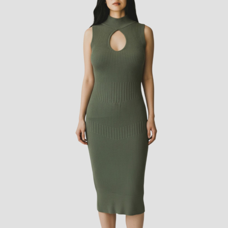 IMBRĂCĂMINTE DAMĂ - Rochie Scurtă Verde Guess, Marimea XS
