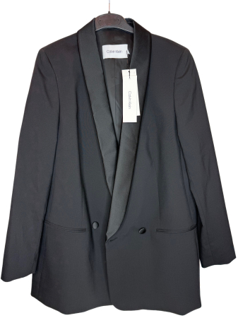 Sacou Damă Calvin Klein – Elegant Negru– logo distinctiv, colecție outlet. [2]