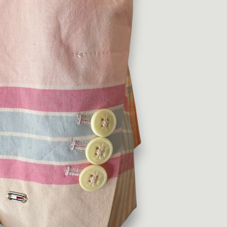 Sacou damă original Tommy Hilfiger - carouri multicolore, design elegant, colecție outlet [2]