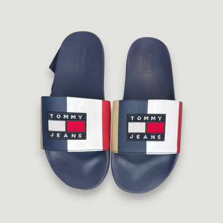 Șlapi Bărbați Tommy Jeans – Multicolor – logo distinctiv, colecție outlet. [1]