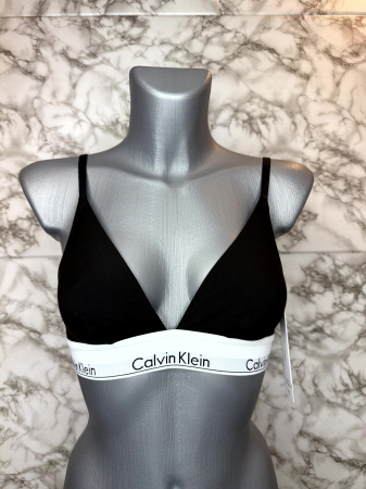 LENJERIE INTIMĂ - Sutien damă Calvin klein original, logo distinctiv, colecție outlet