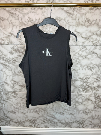 Top damă Calvin Klein Jeans Negru, Logo [3]