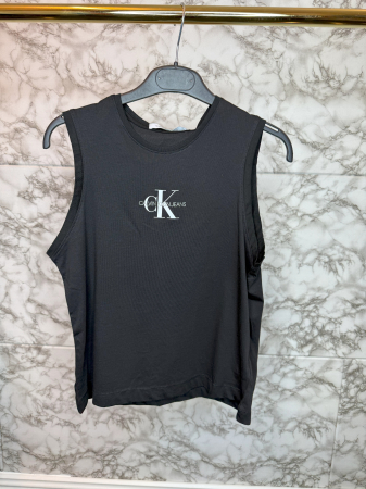 TRICOURI - Top damă Calvin Klein Jeans Negru, Logo