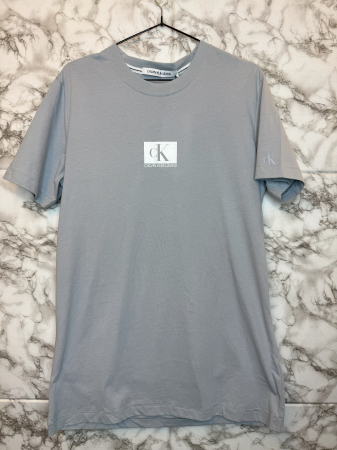 IMBRĂCĂMINTE BĂRBATI - Tricou Calvin Klein Jeans Alb Logo Alb