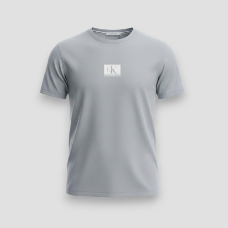 IMBRĂCĂMINTE BĂRBATI - Tricou Calvin Klein Jeans Alb Logo Alb