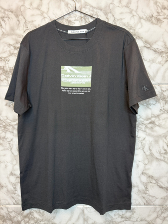 IMBRĂCĂMINTE BĂRBATI - Tricou Calvin Klein Jeans Negru Logo Multicolor