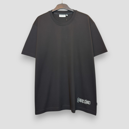 Tricou Calvin Klein Negru Logo Alb [2]