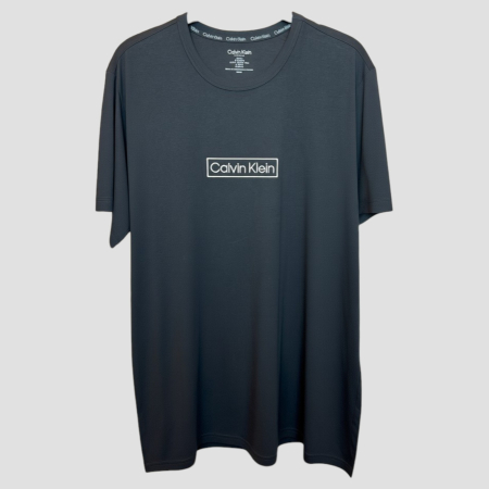 Tricou Calvin Klein Negru Logo Alb [1]