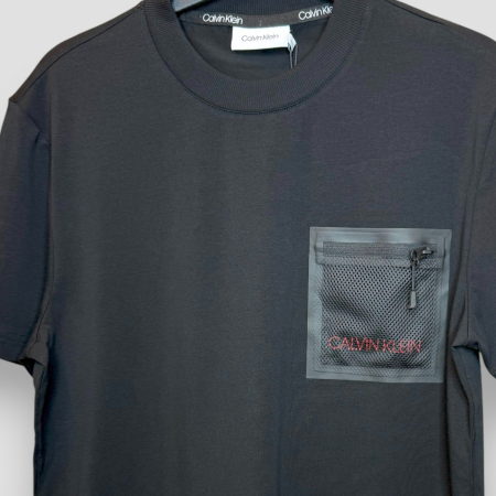 Tricou Calvin Klein Negru cu buzunar [4]