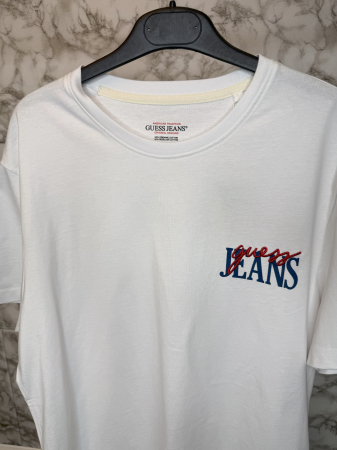 TRICOURI - Tricou Guess Barbati ALB, casual