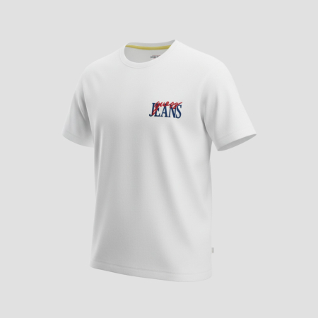 IMBRĂCĂMINTE BĂRBATI - Tricou Guess Barbati ALB, casual