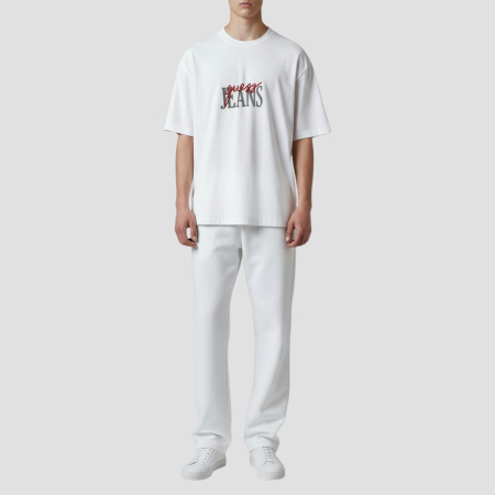 Tricou Guess Barbati alb, casual [1]