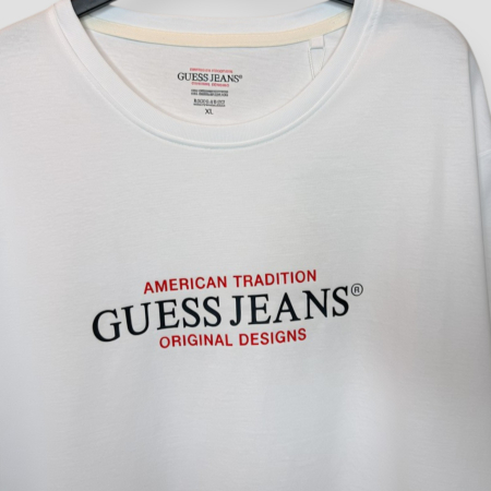 Tricou Guess Barbati ALB, casual [1]