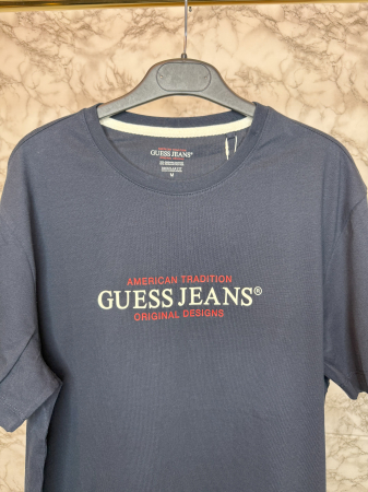 Tricou Guess Barbati ALBASTRU, casual [2]