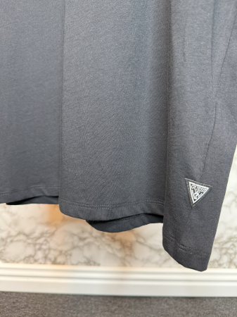 Tricou Guess Barbati NEGRU,  casual [2]