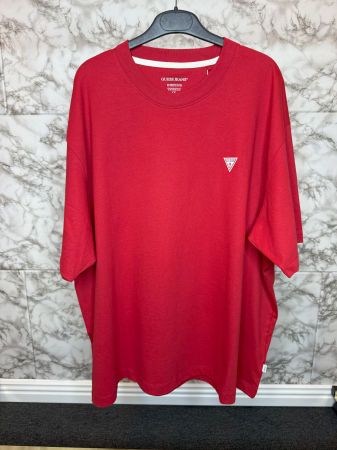 IMBRĂCĂMINTE BĂRBATI - Tricou Guess Barbati rosu, casual