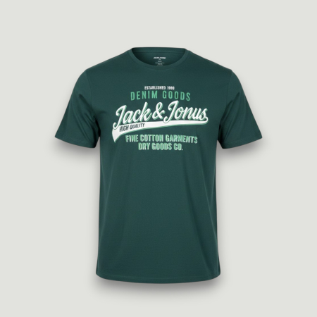 IMBRĂCĂMINTE - Tricou Jack & Jones Verde- Outlet Original | BeNut Style