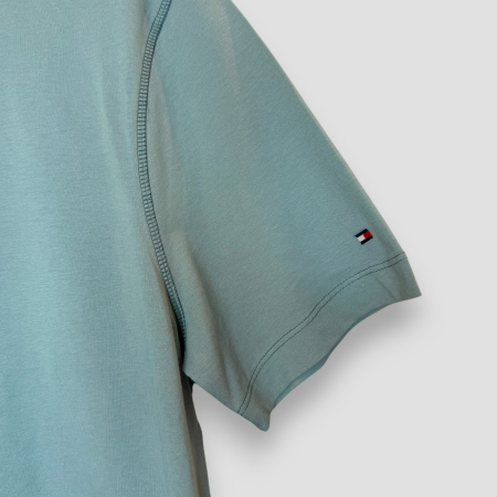 Tricou Tommy Hilfiger Albastru cu Logo- Calitate Premium [1]