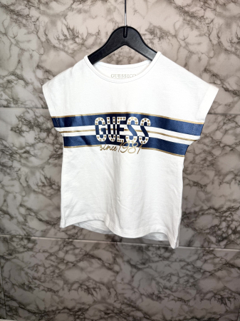 IMBRĂCĂMINTE COPII - Tricou copii Guess alb