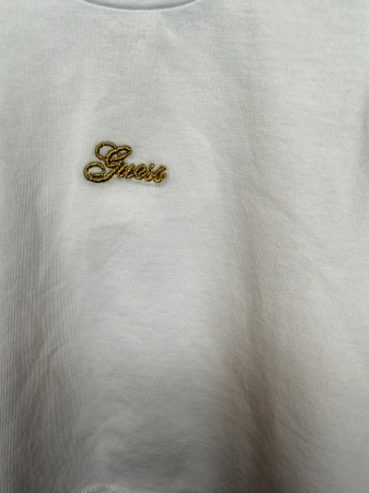 Tricou copii Guess alb [3]