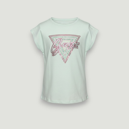 TRICOURI - Tricou copii Guess verde