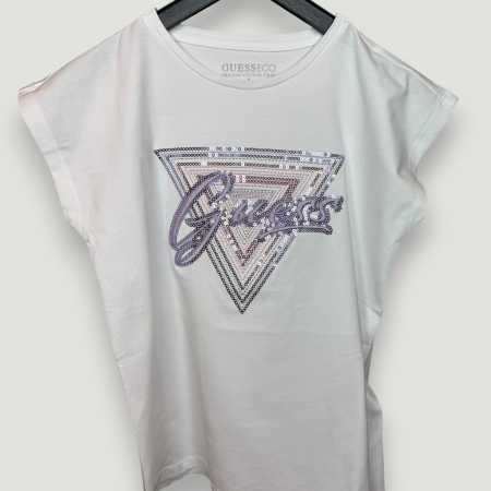 Tricou copii Guess alb [1]