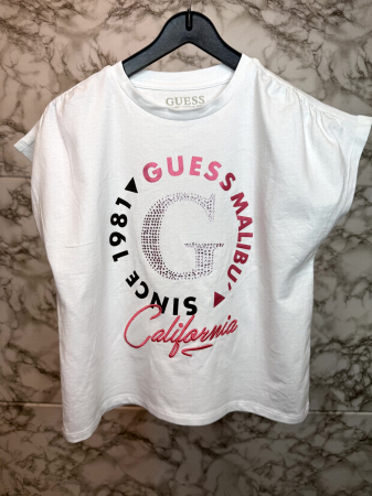 Tricou copii Guess alb [1]
