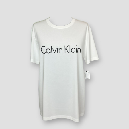 TRICOURI - Tricou damă Calvin Klein Alb Logo