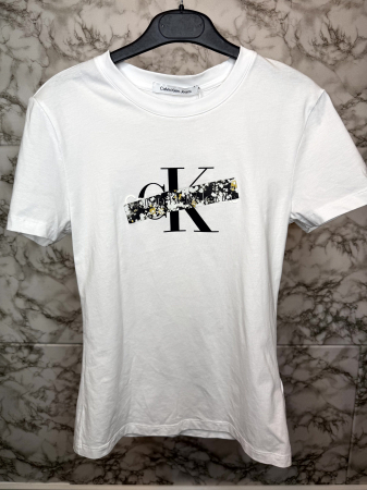 Tricou damă Calvin Klein alb [1]