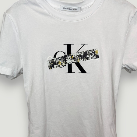 Tricou damă Calvin Klein alb [1]