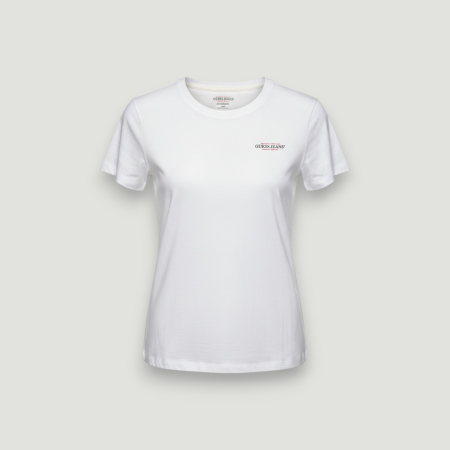 IMBRĂCĂMINTE DAMĂ - Tricou damă Guess Alb, Logo