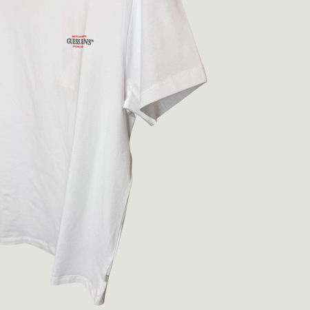 Tricou damă Guess Alb, Logo [1]