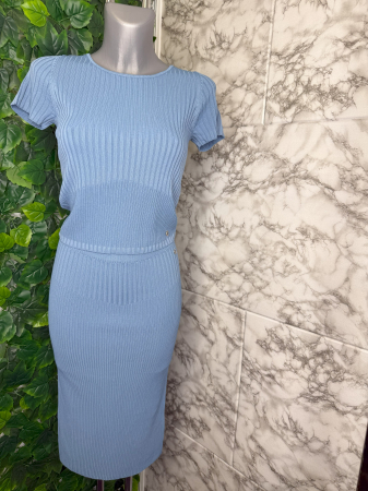 Tricou damă Guess Albastru Logo [1]