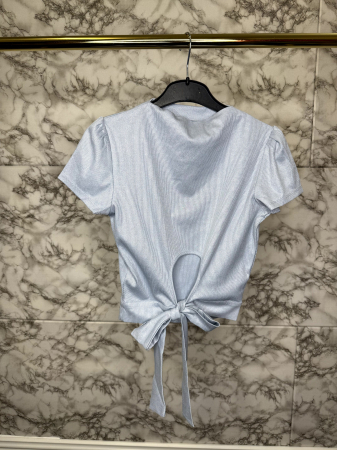 Tricou Dama Guess Albastru , Marimea S/M [3]