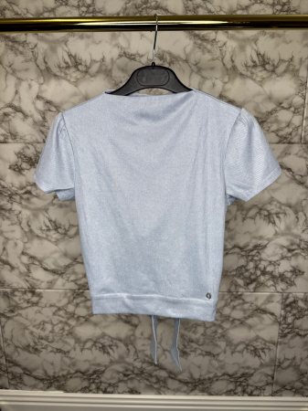 TRICOURI - Tricou Dama Guess Albastru , Marimea S/M