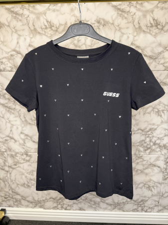 Tricou damă Guess Negru Logo [1]