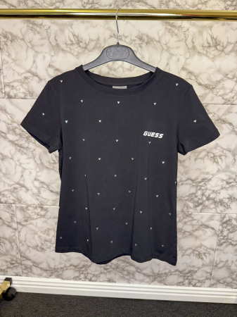 TRICOURI - Tricou damă Guess Negru Logo