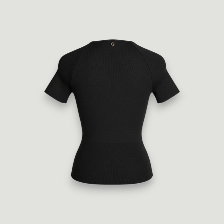 Tricou damă Guess Negru Logo [1]